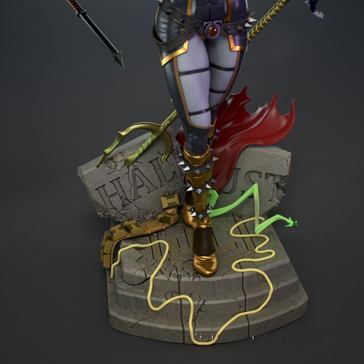 Grail Statue - DC Comics - Collectible Garage Kit