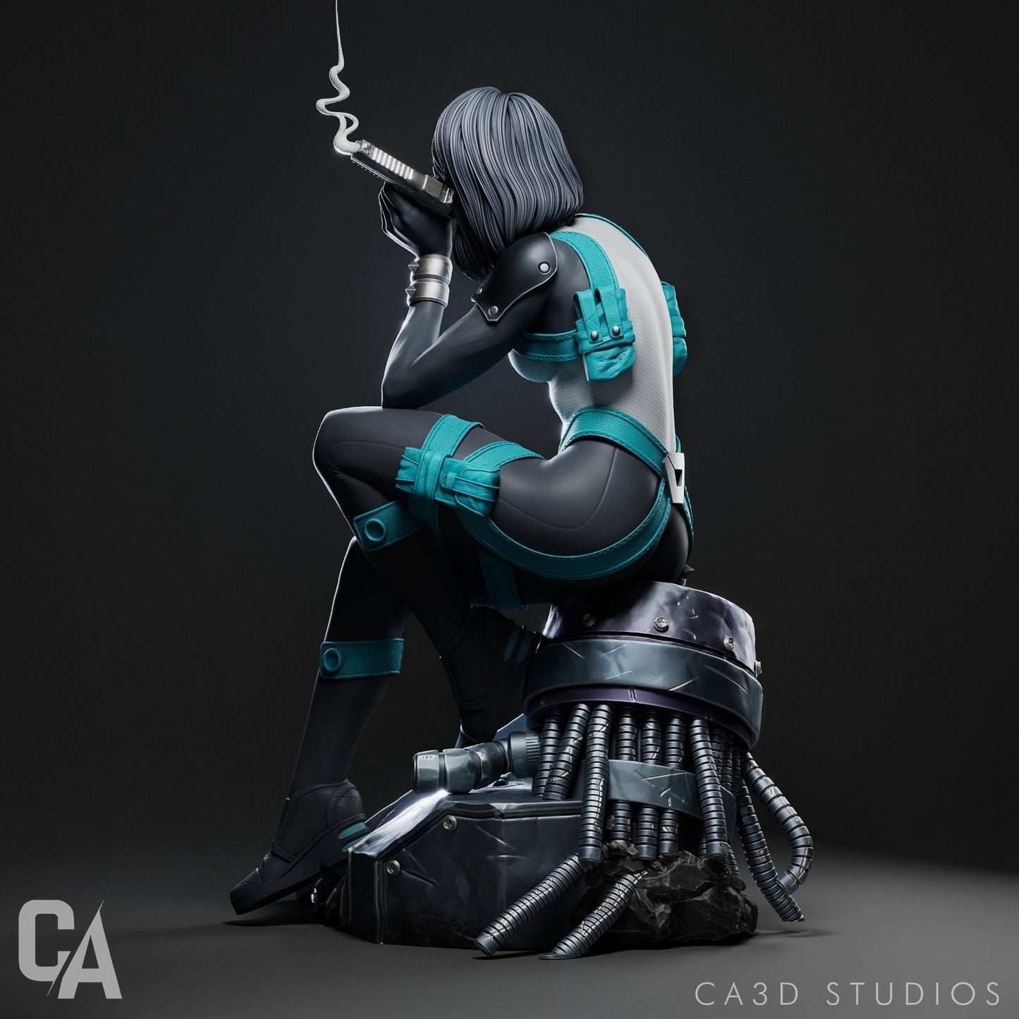 Domino Statue - Marvel - Collectible Garage Kit