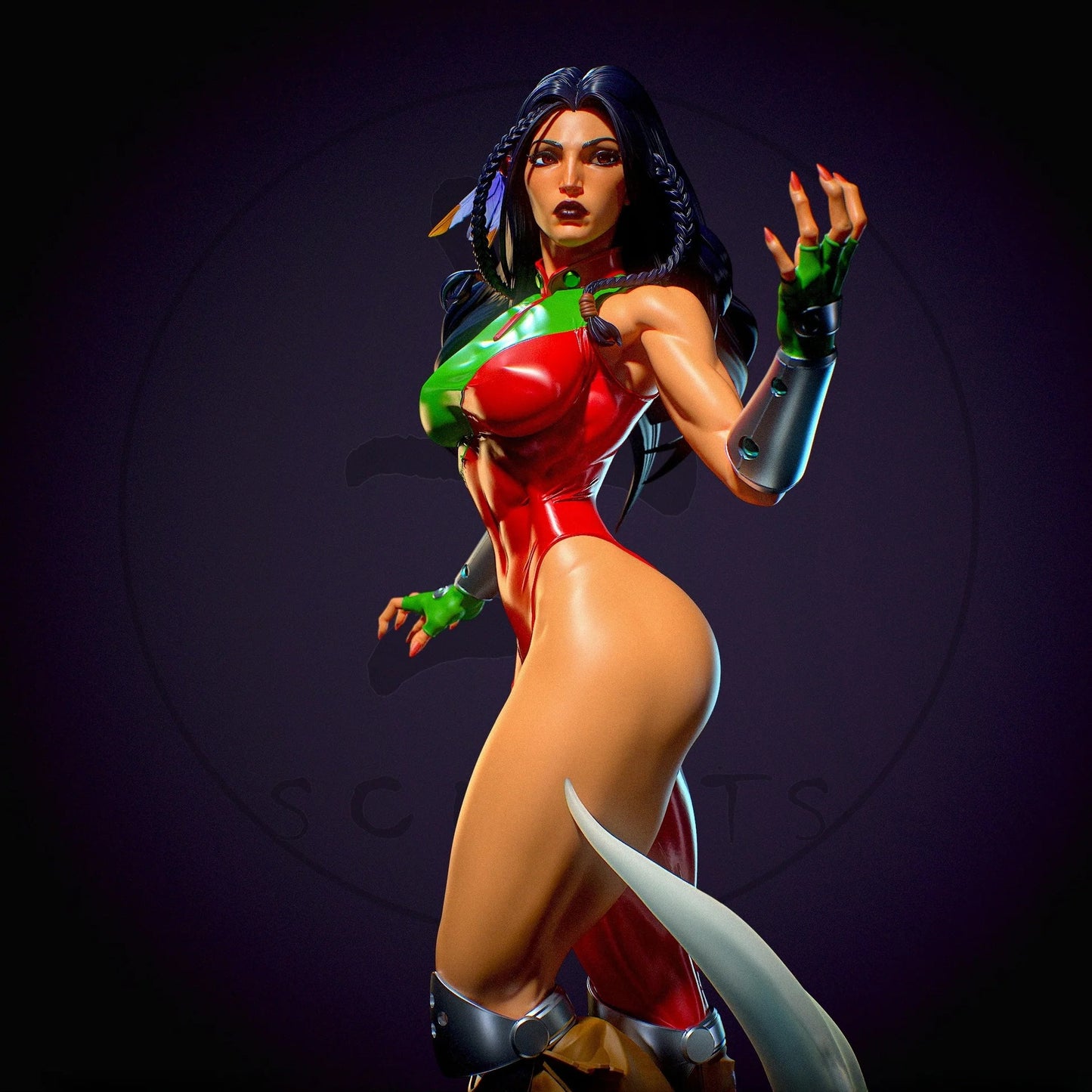 Sarah Rainmaker 1/10 Painted Figure