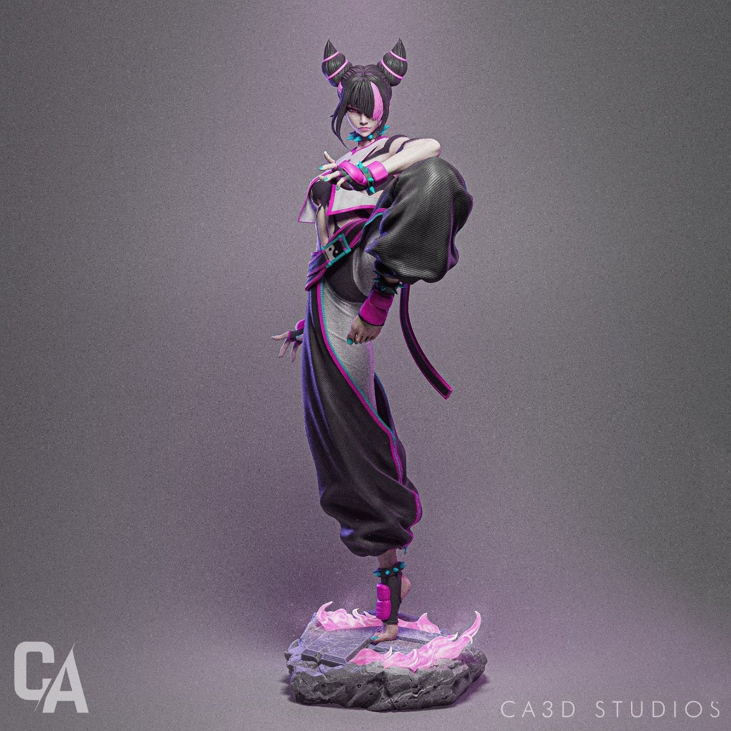 Juri Statue - Street Fighter - Collectible Garage Kit