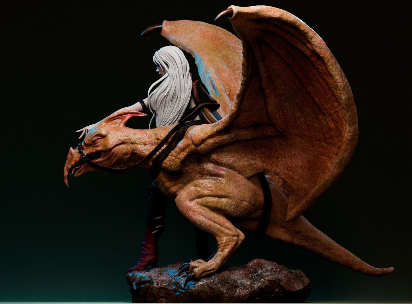 Taarna Statue - Heavy Metal - Collectible Garage Kit