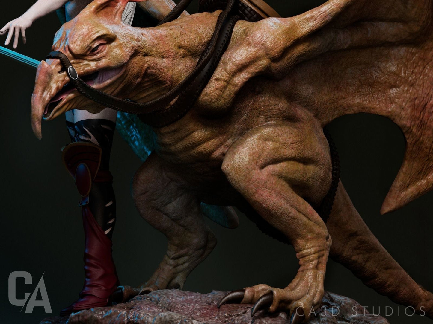 Taarna Statue - Heavy Metal - Collectible Garage Kit
