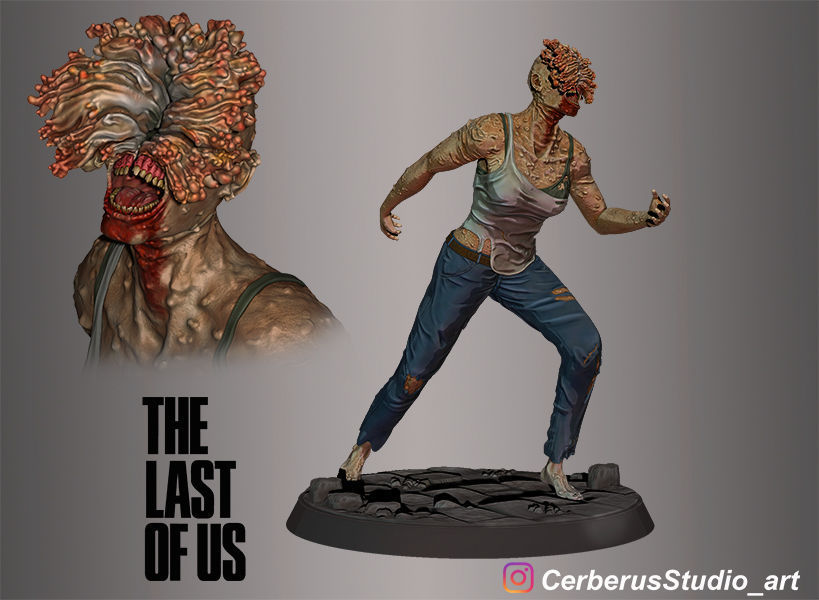 What are the clickers in The Last of Us?