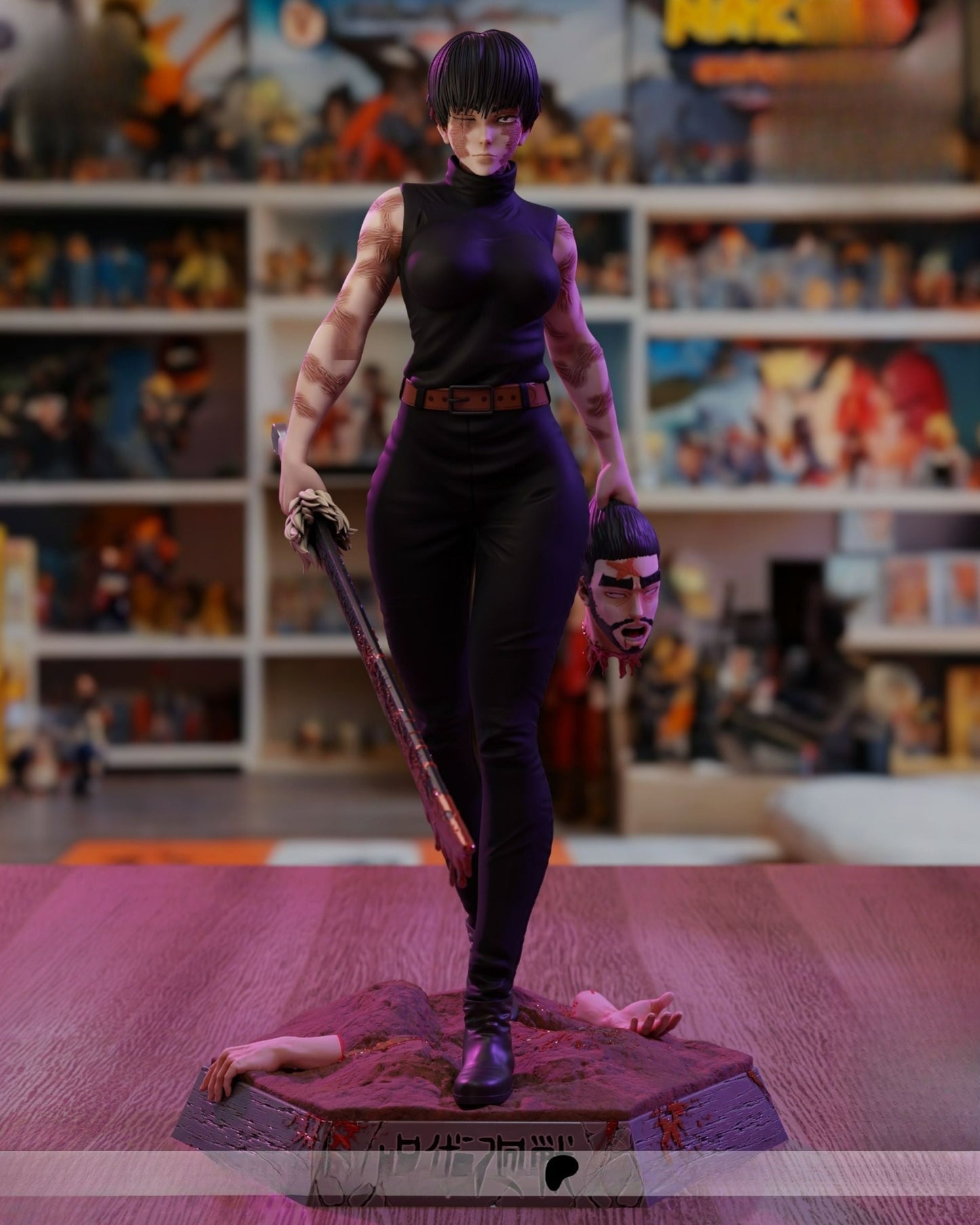 Maki Zenin Statue - Jujutsu Kaisen - Collectible Garage Kit