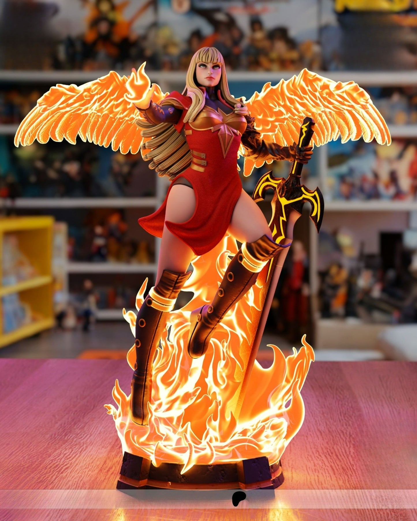 Magik Phoenix Five Statue - Marvel Comics - Collectible Garage Kit