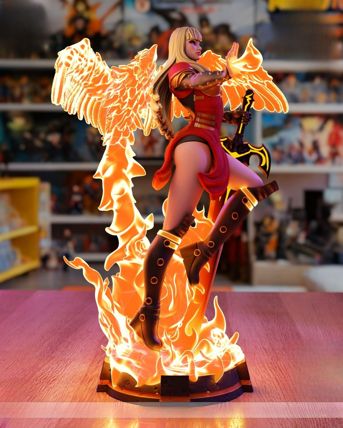 Magik Phoenix Five Statue - Marvel Comics - Collectible Garage Kit