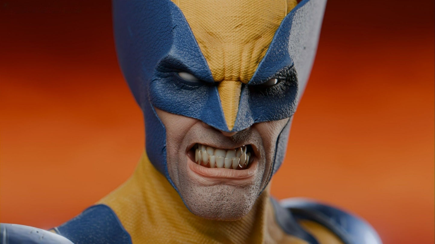 Wolverine Statue - X-Men - Collectible Garage Kit