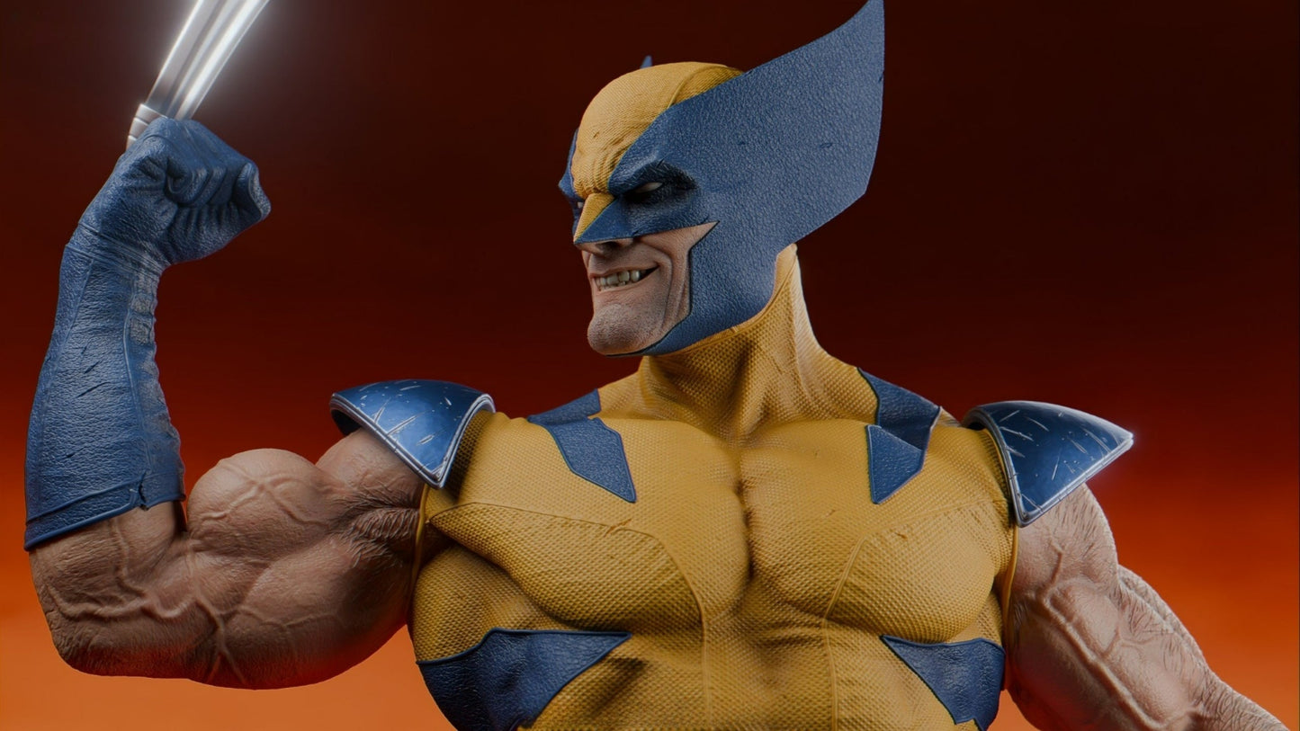 Wolverine Statue - X-Men - Collectible Garage Kit