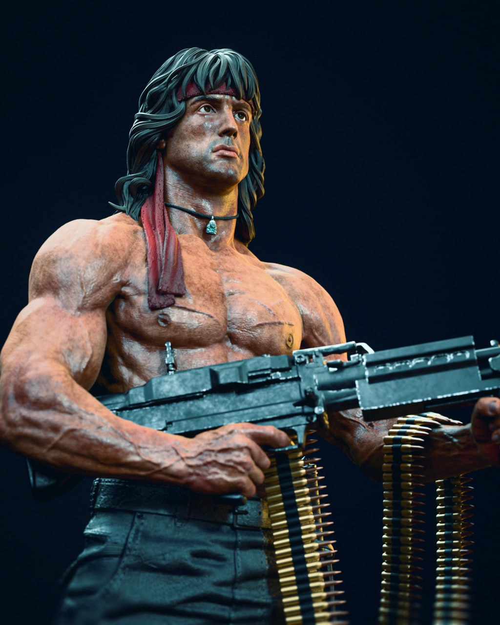 Rambo Statue - First Blood - Collectible Garage Kit