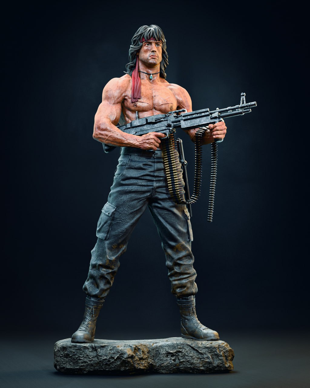 Rambo Statue - First Blood - Collectible Garage Kit