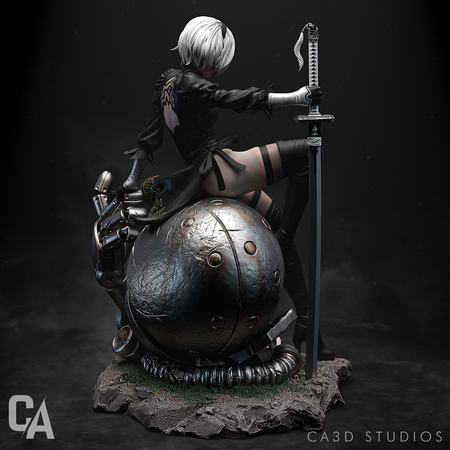 2B Statue - Nier Automata - Collectible Garage Kit