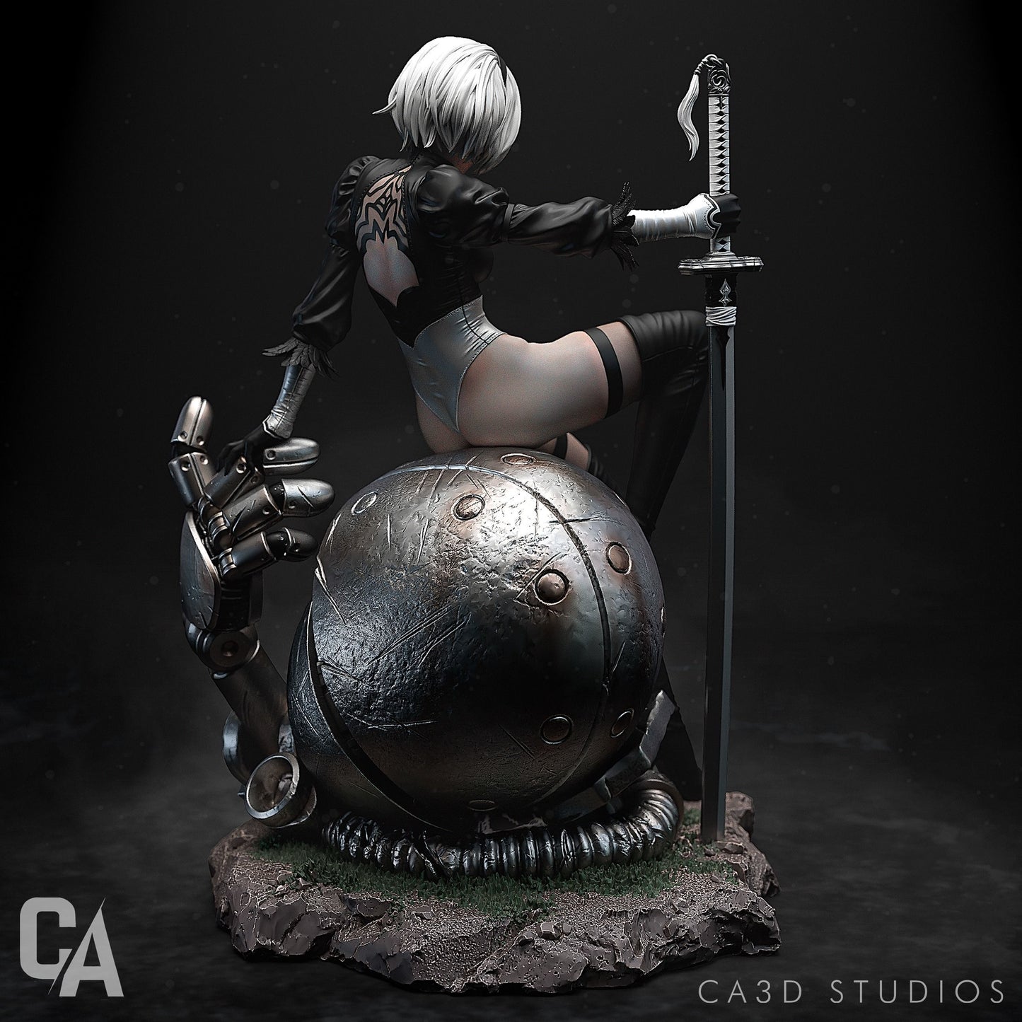 2B Statue - Nier Automata - Collectible Garage Kit