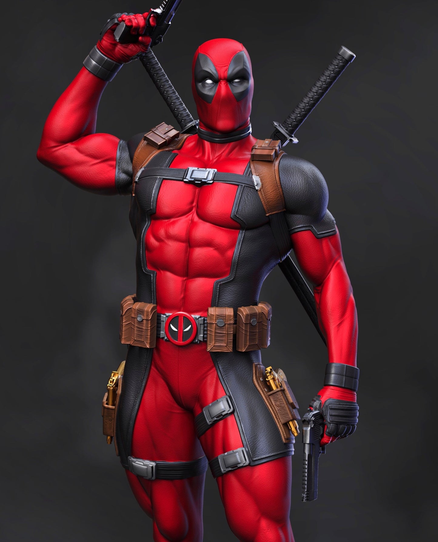 Deadpool Statue - Marvel Comics - Collectible Garage Kit