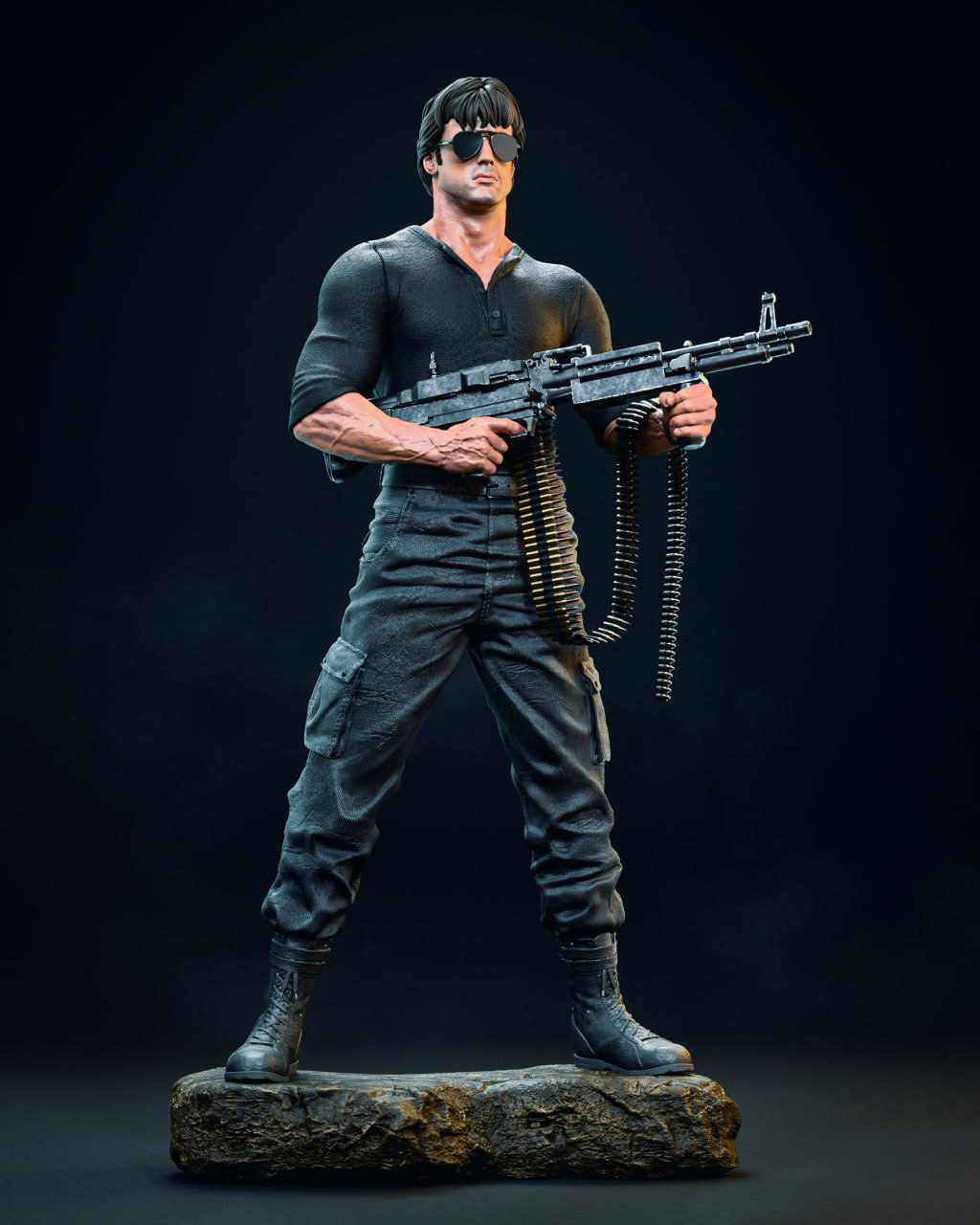 Rambo Statue - First Blood - Collectible Garage Kit