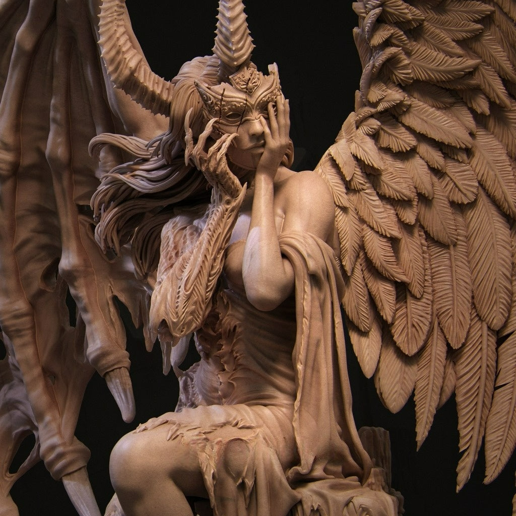 Nephalem Girl Statue - Diablo - Collectible Garage Kit