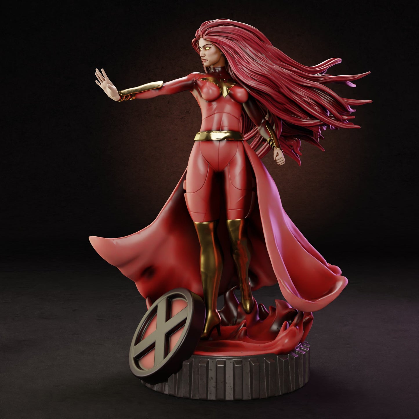 Dark Phoenix Statue - X-Men - Collectible Garage Kit