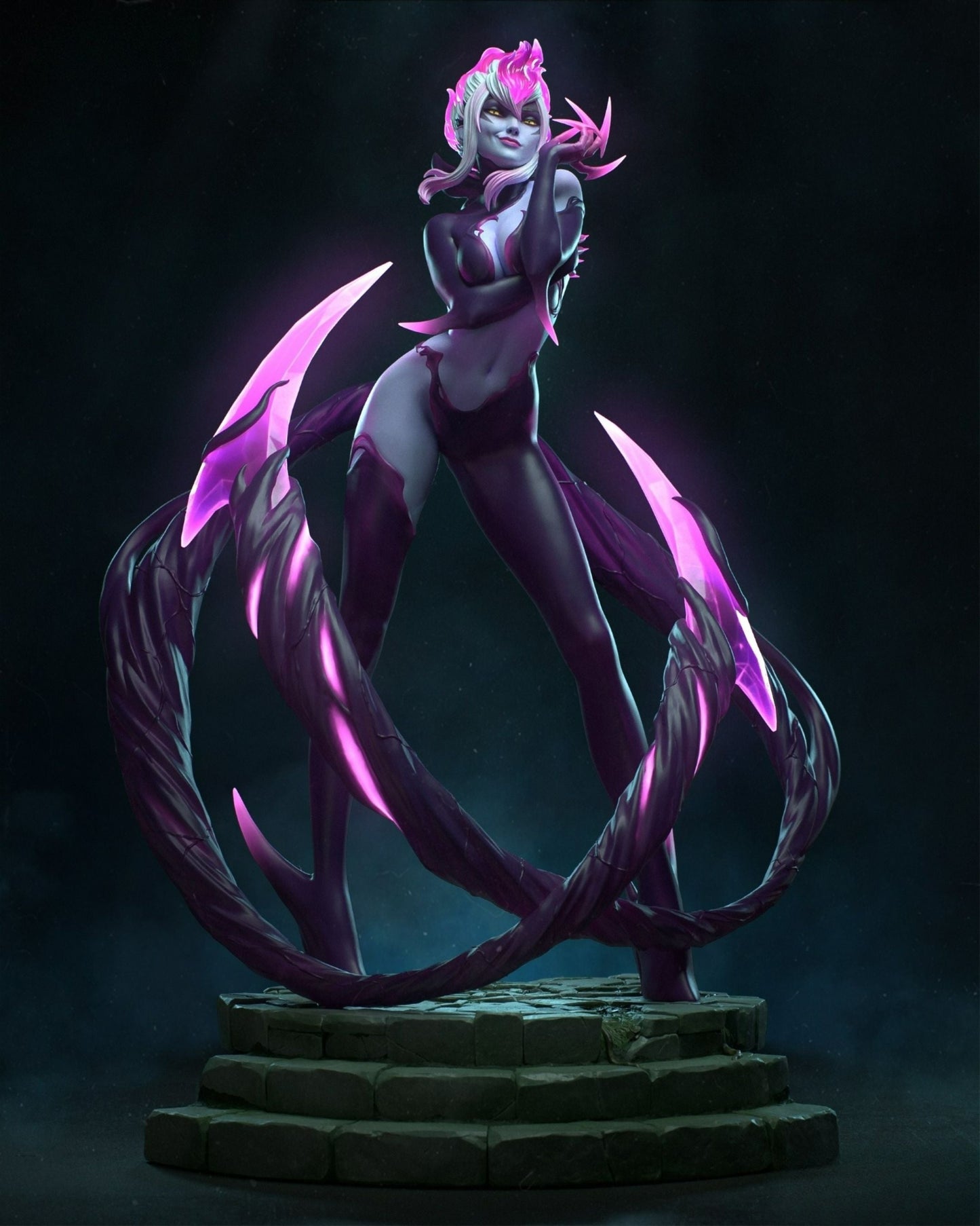 Evelynn Statue - League of Legends - Collectible Garage Kit