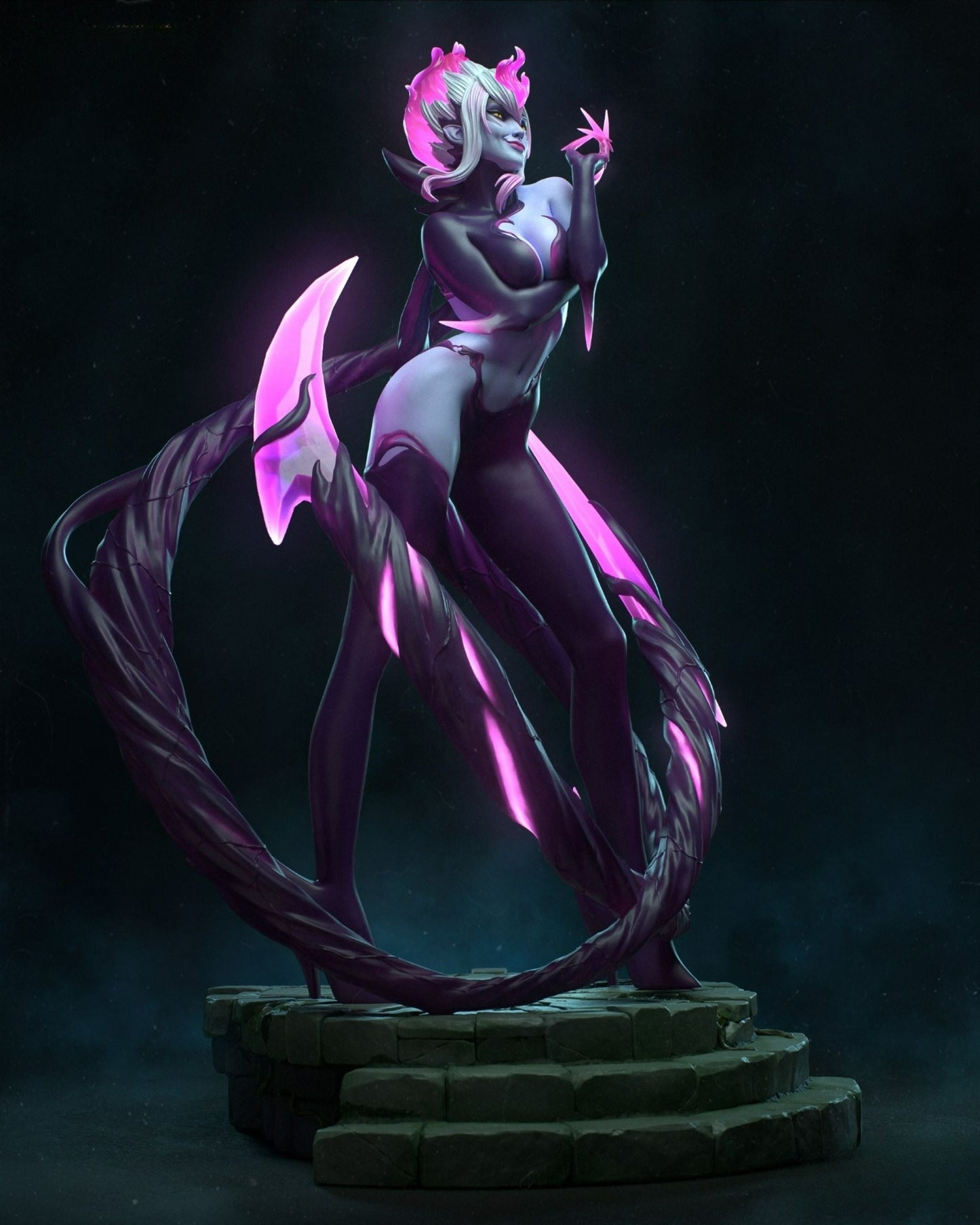 Evelynn Statue - League of Legends - Collectible Garage Kit