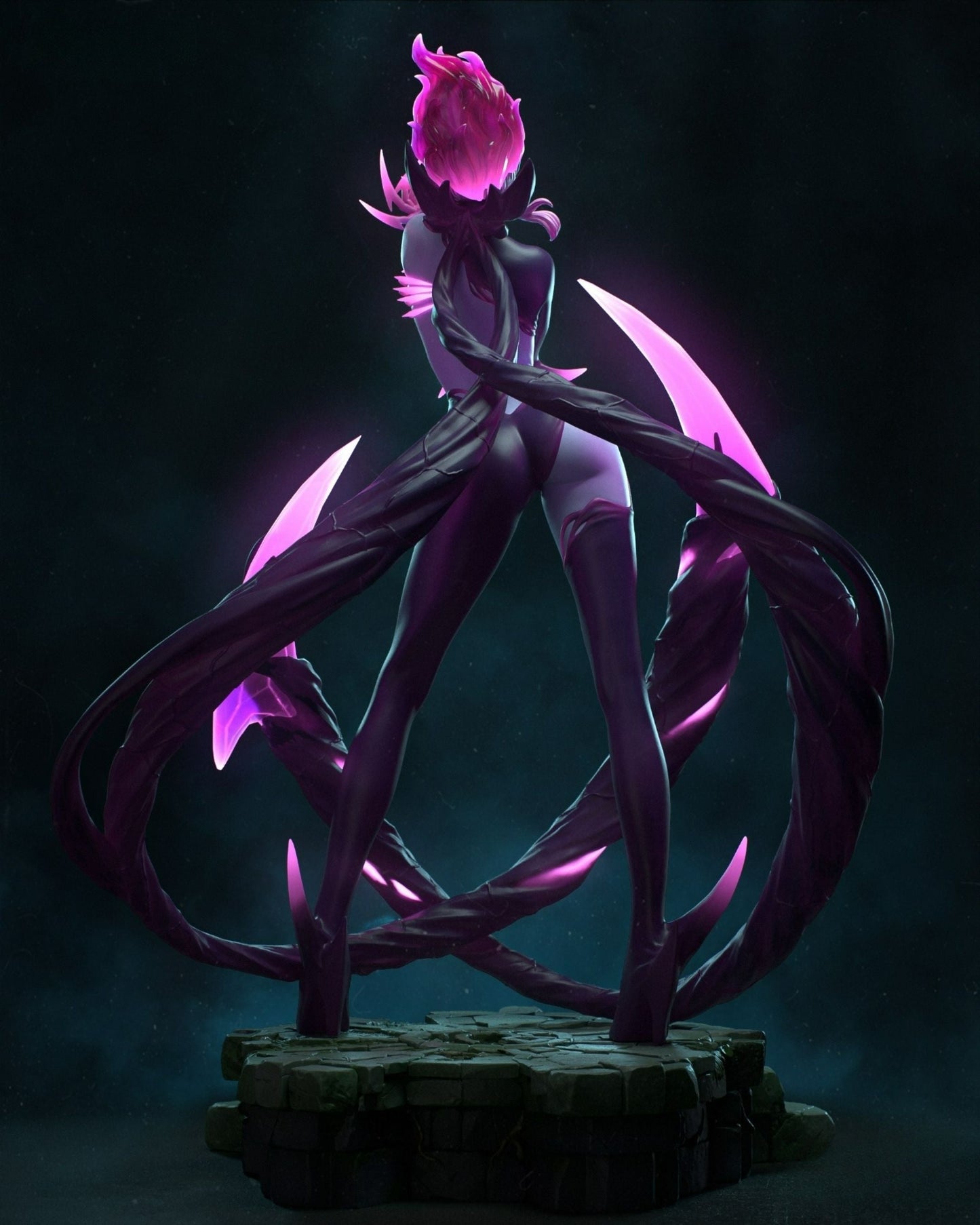 Evelynn Statue - League of Legends - Collectible Garage Kit