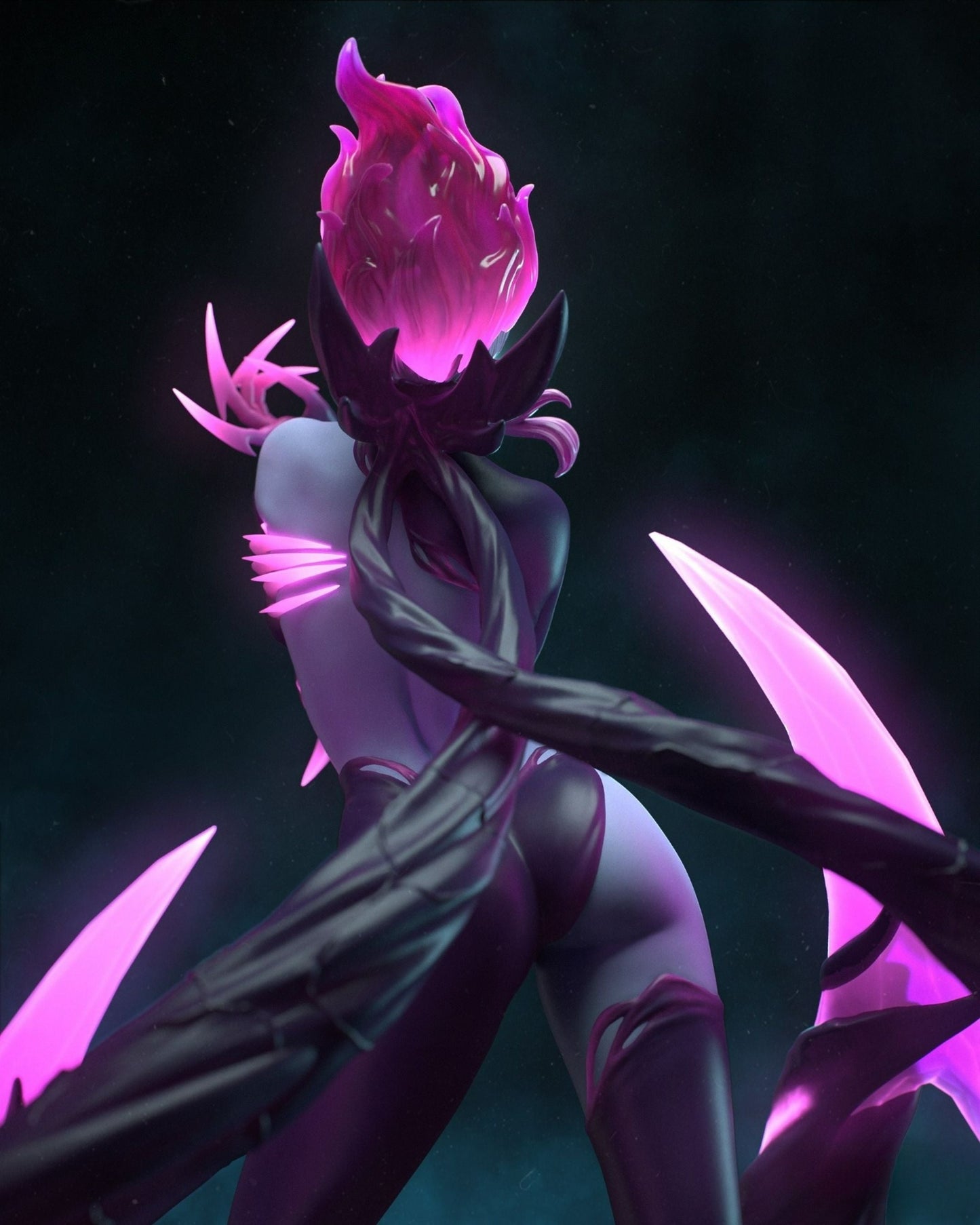 Evelynn Statue - League of Legends - Collectible Garage Kit