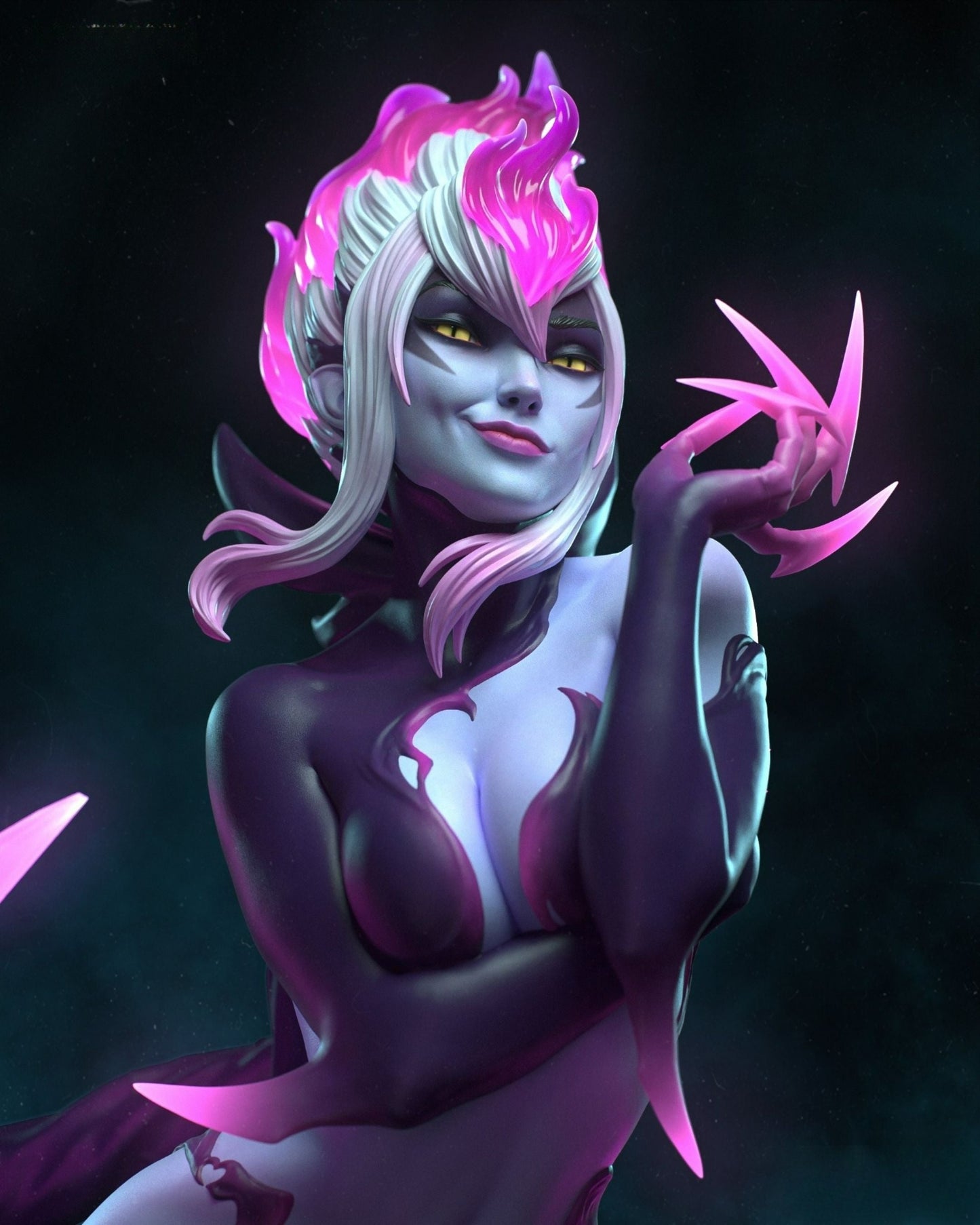 Evelynn Statue - League of Legends - Collectible Garage Kit