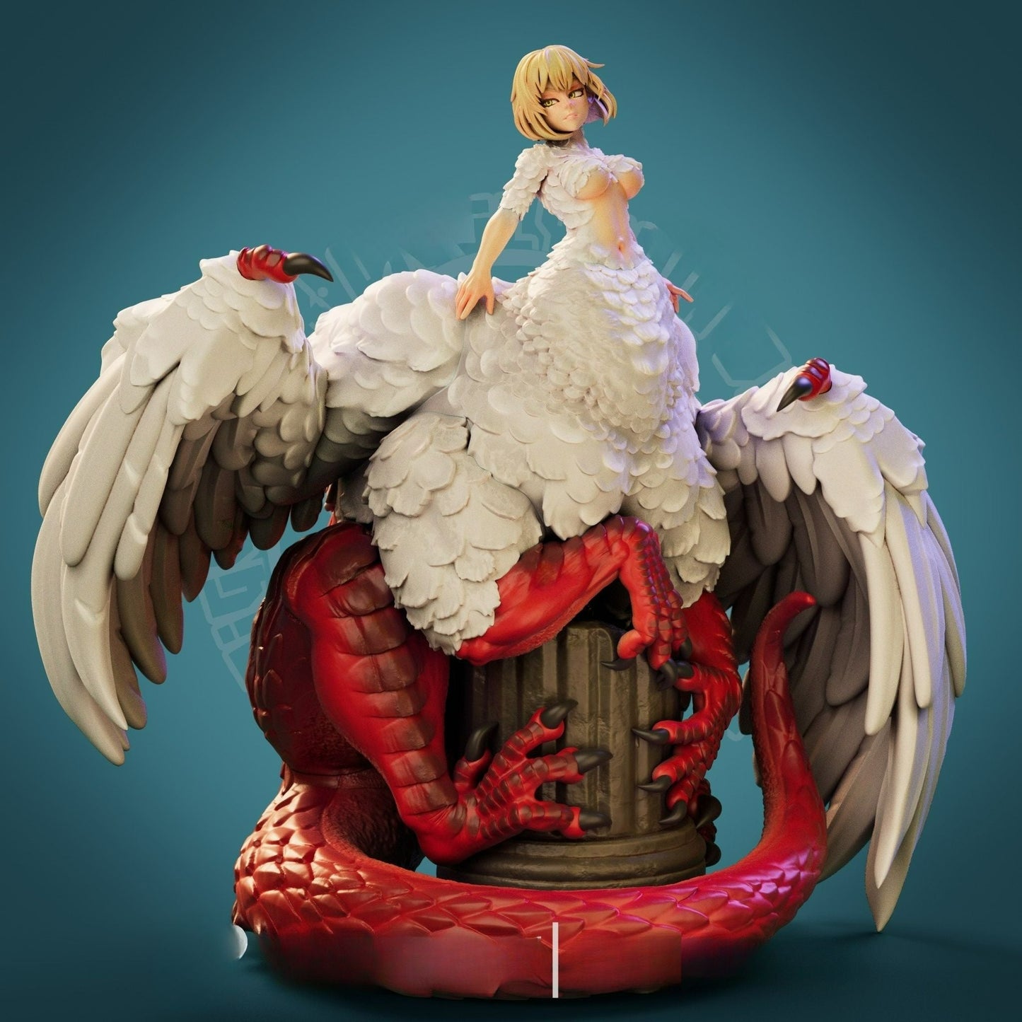 Falin Touden Statue - Delicious in Dungeon - Collectible Garage Kit