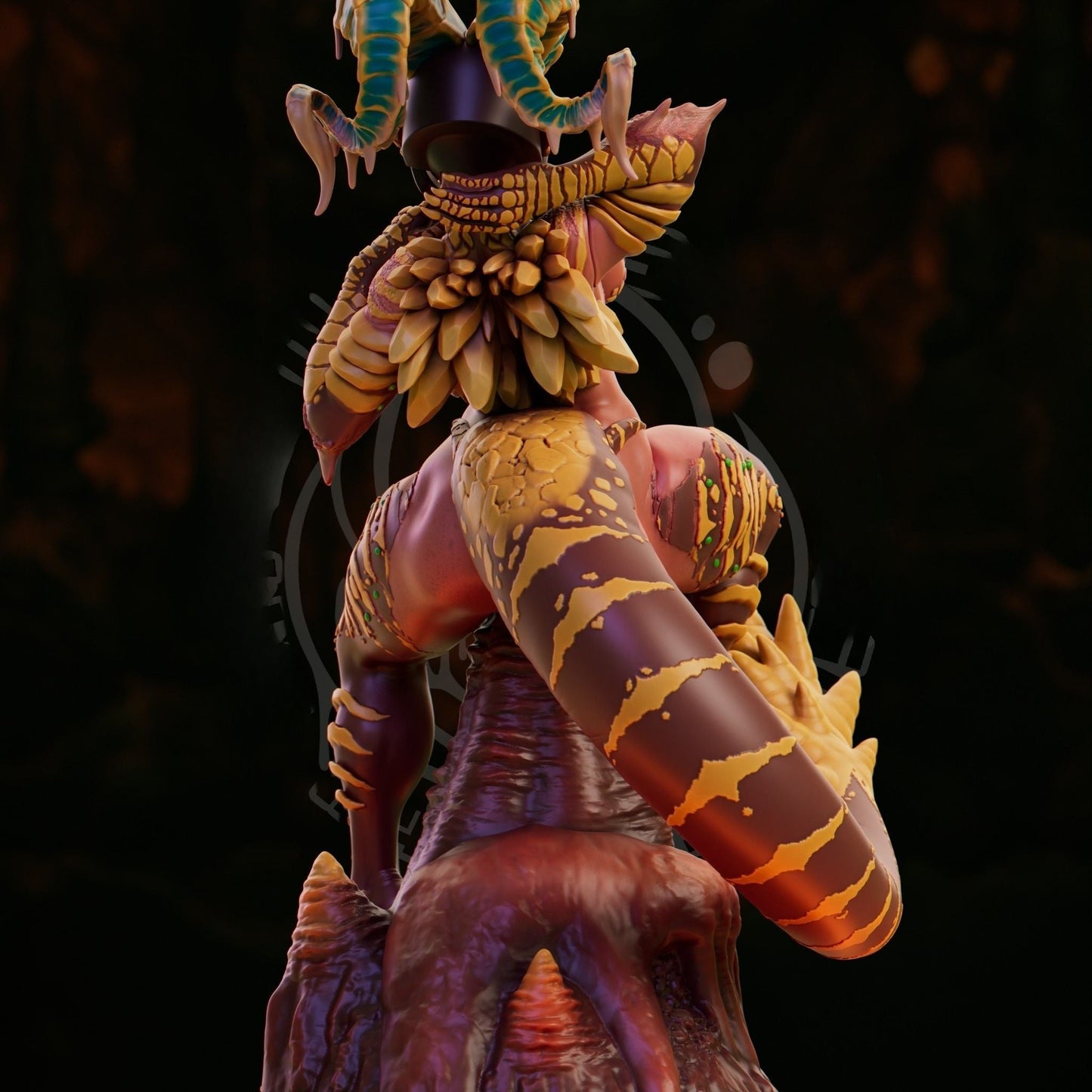Kulve Taroth Statue - Monster Hunter - Collectible Garage Kit