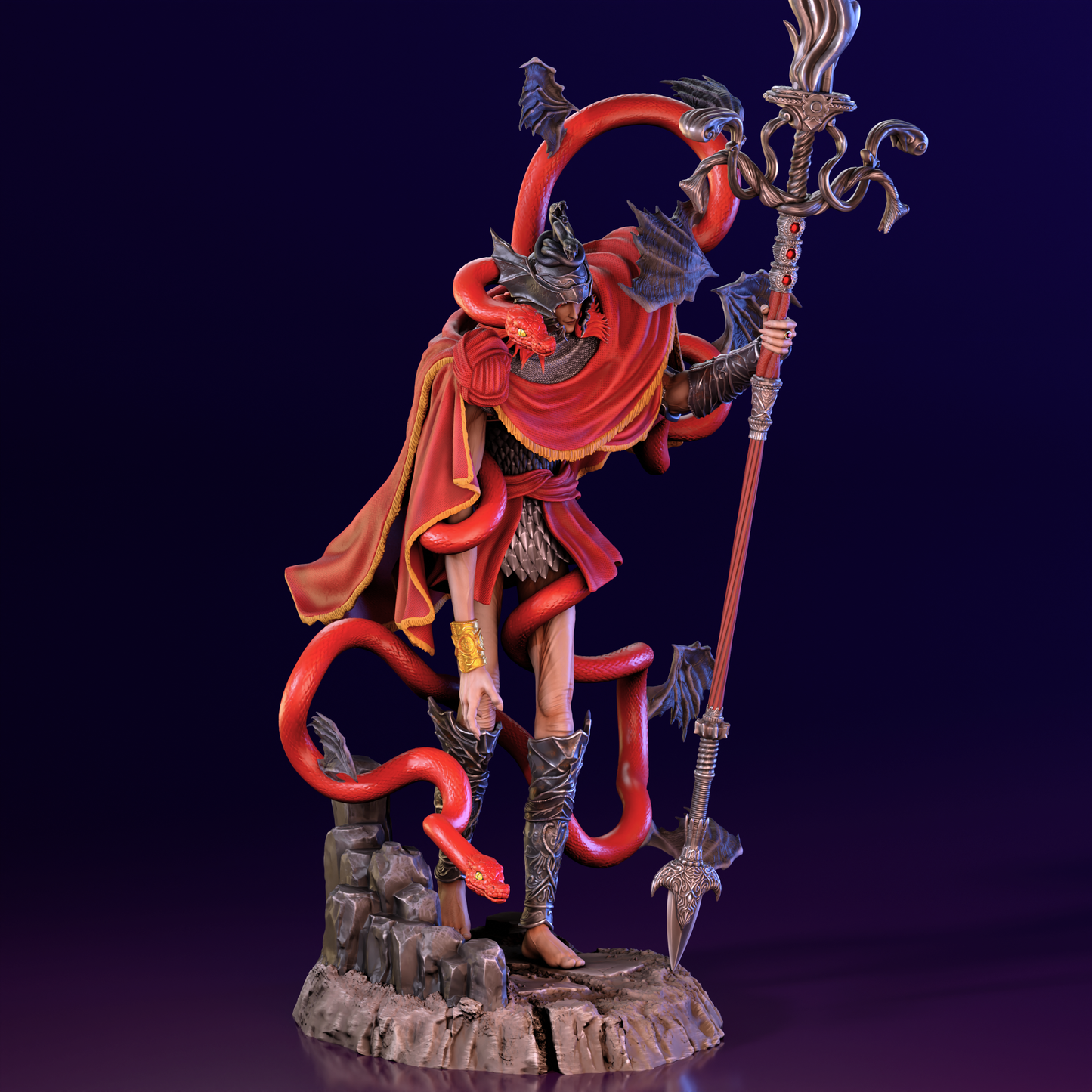 Messmer the Impaler Statue - Elden Ring - Collectible Garage Kit