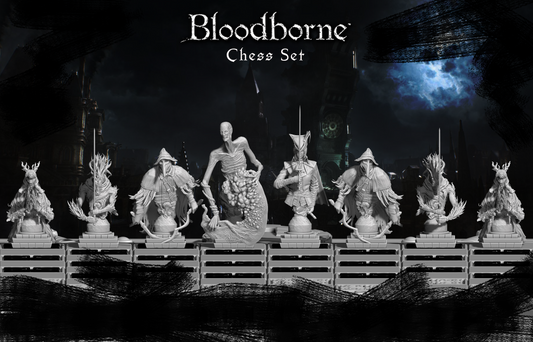 Bloodborne Inspired Chess Set