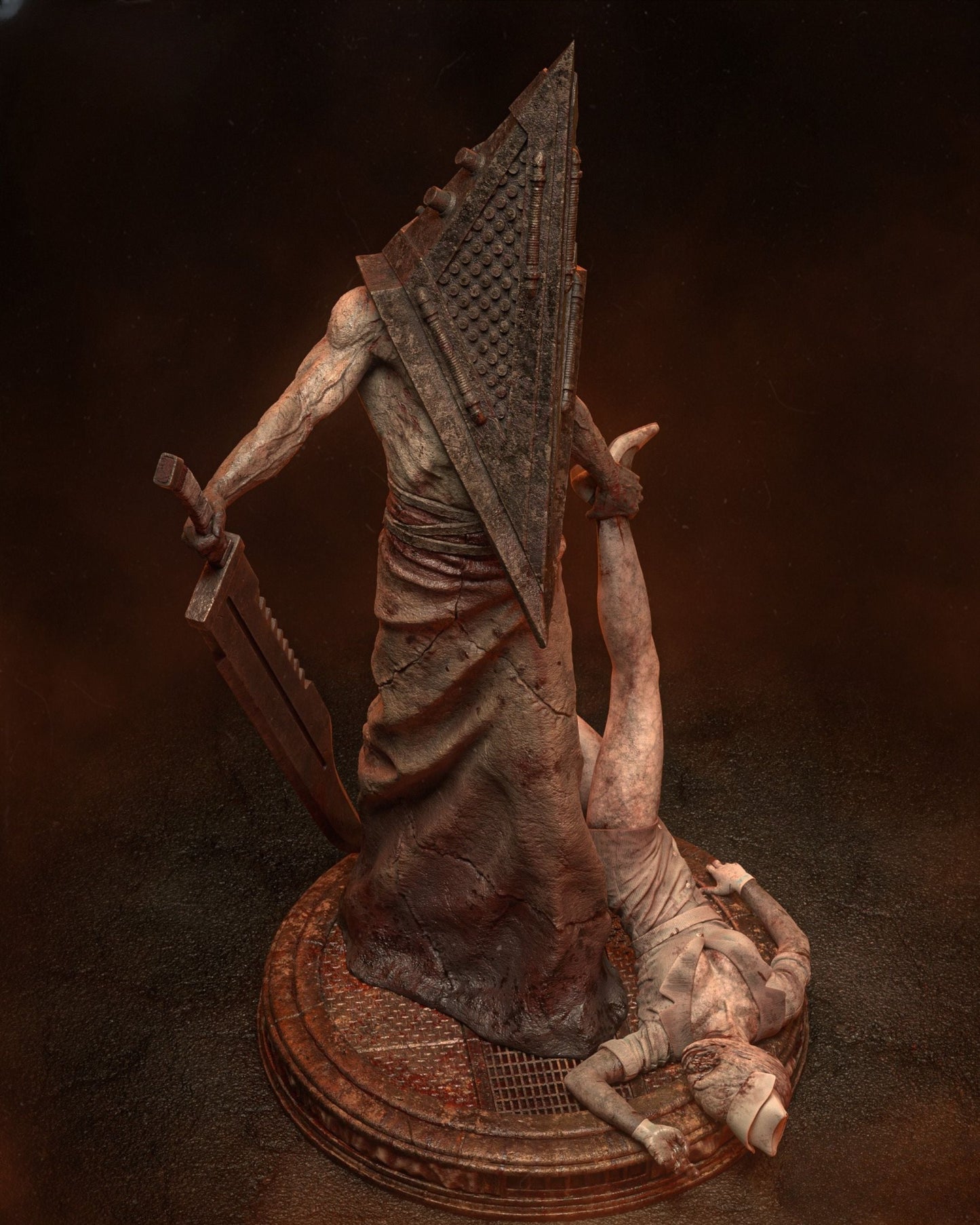 Pyramid Head Statue - Silent Hill - Collectible Garage Kit