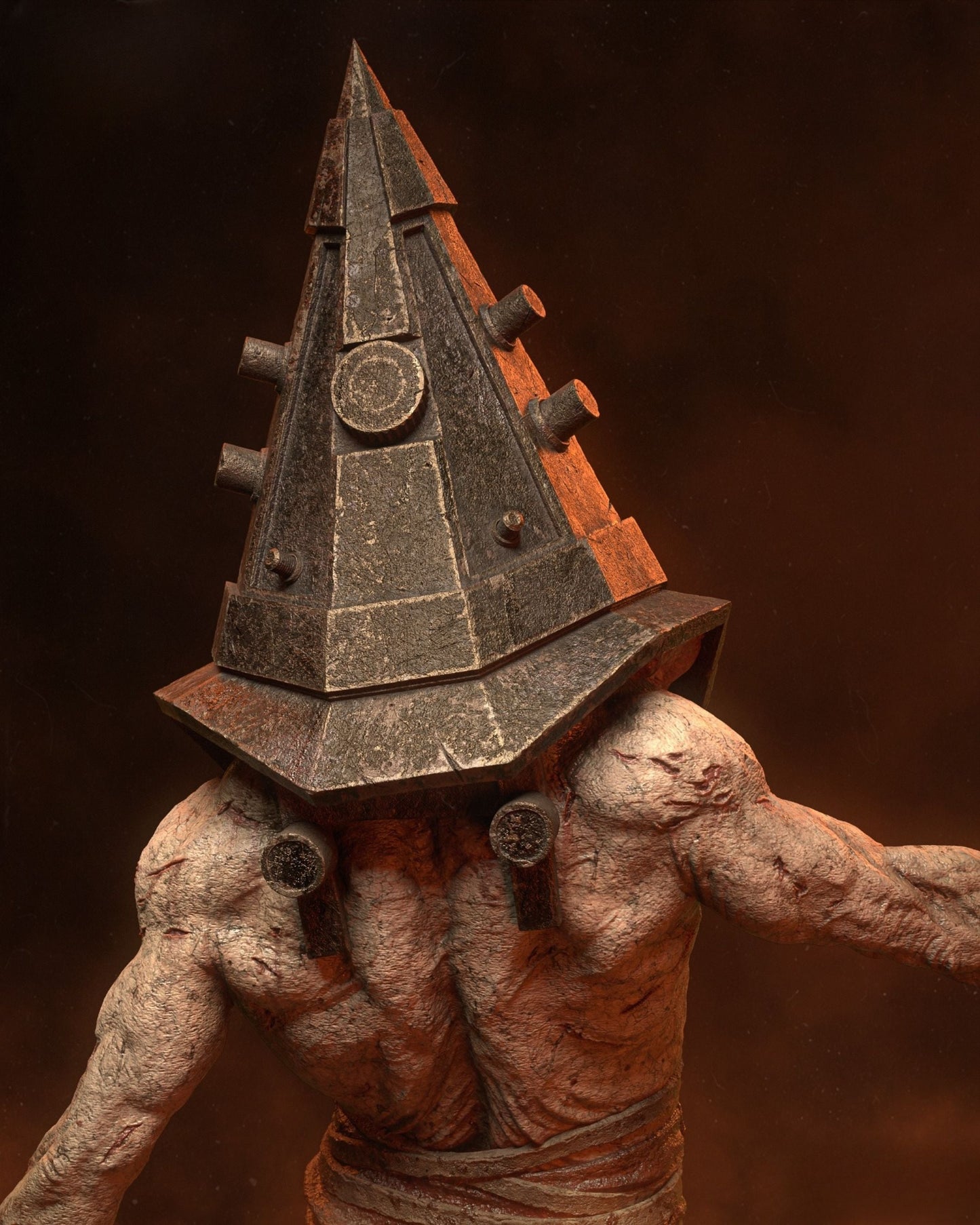 Pyramid Head Statue - Silent Hill - Collectible Garage Kit