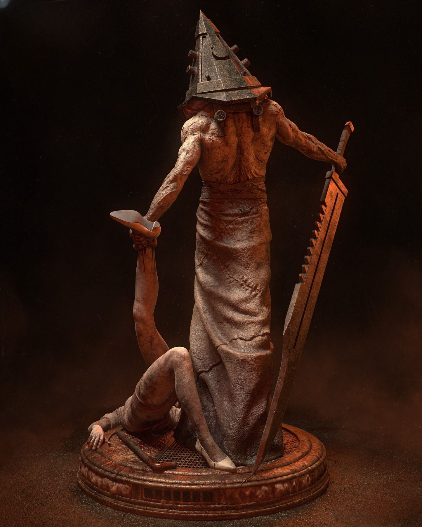 Pyramid Head Statue - Silent Hill - Collectible Garage Kit