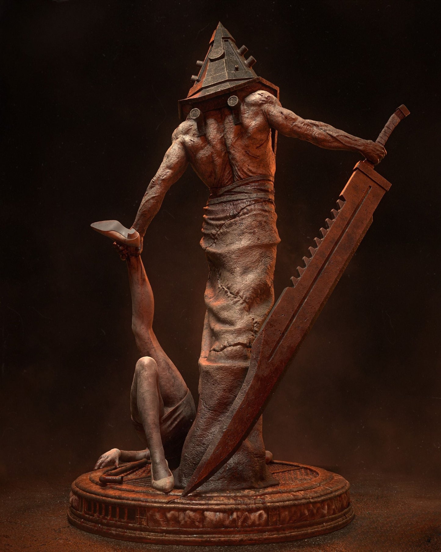 Pyramid Head Statue - Silent Hill - Collectible Garage Kit