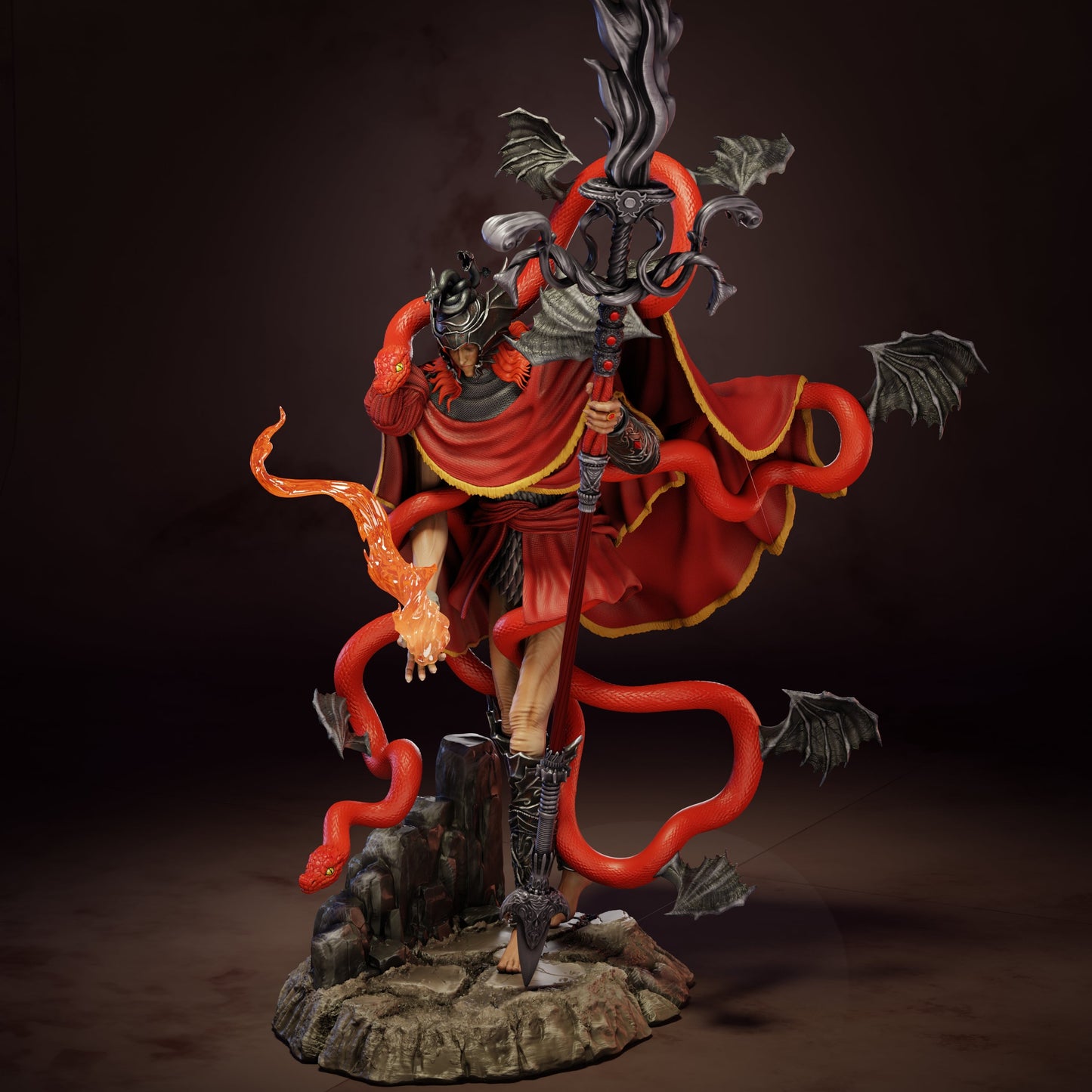 Messmer the Impaler Statue - Elden Ring - Collectible Garage Kit