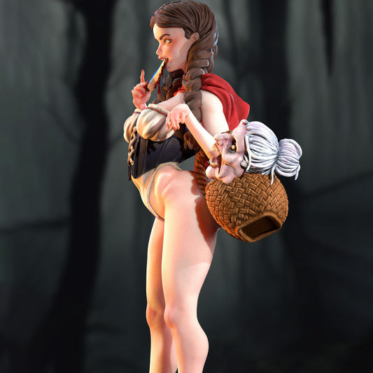 Red Riding Hood Statue - Collectible Garage Kit