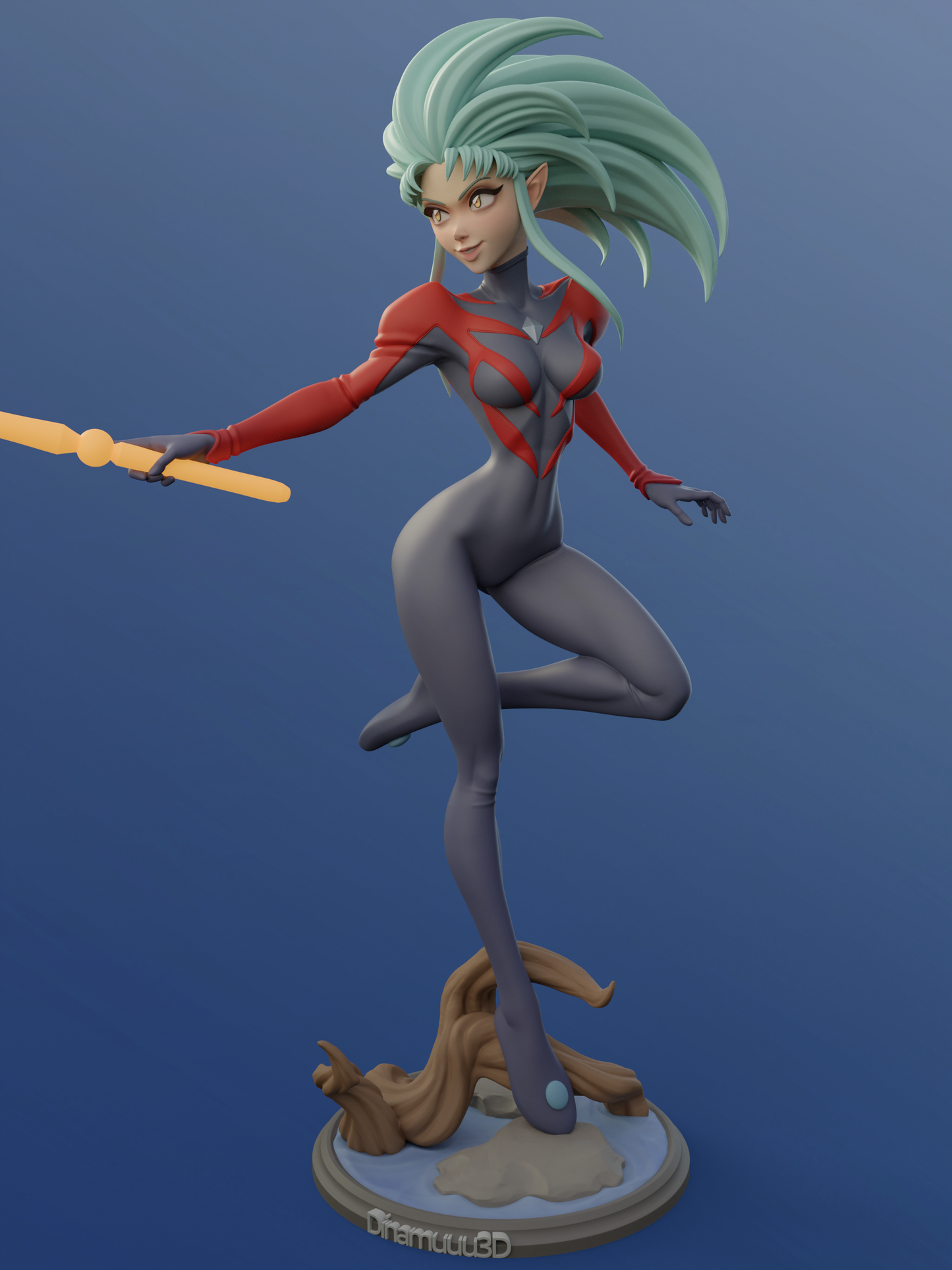 Ryoko Hakubi Statue - Tenchi Muyo - Collectible Garage Kit