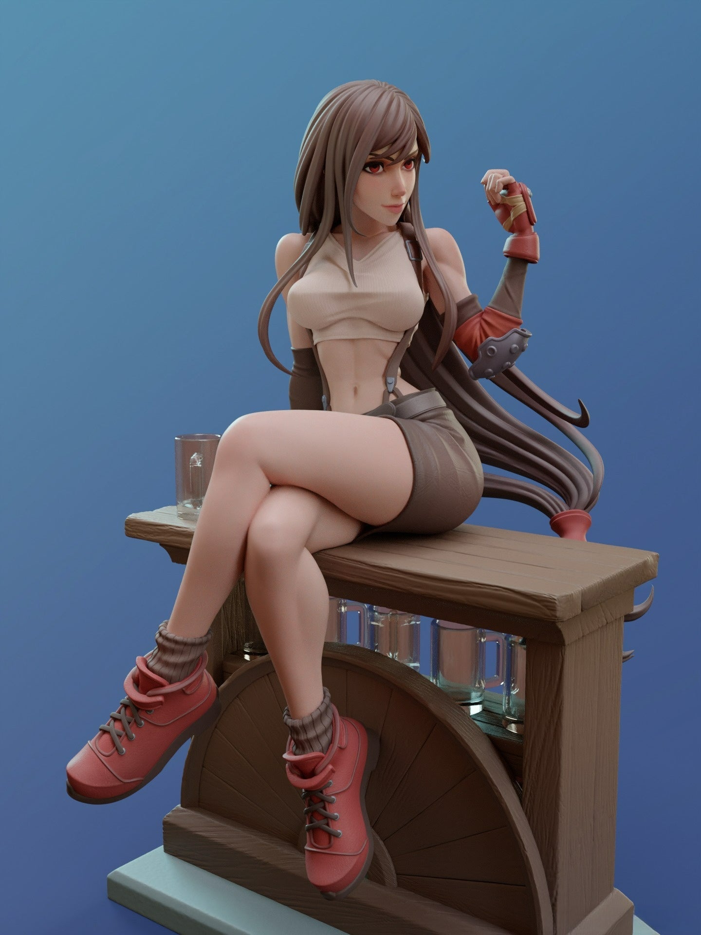 Tifa Lockhart Statue - Final Fantasy - Collectible Garage Kit