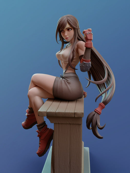 Tifa Lockhart Statue - Final Fantasy - Collectible Garage Kit