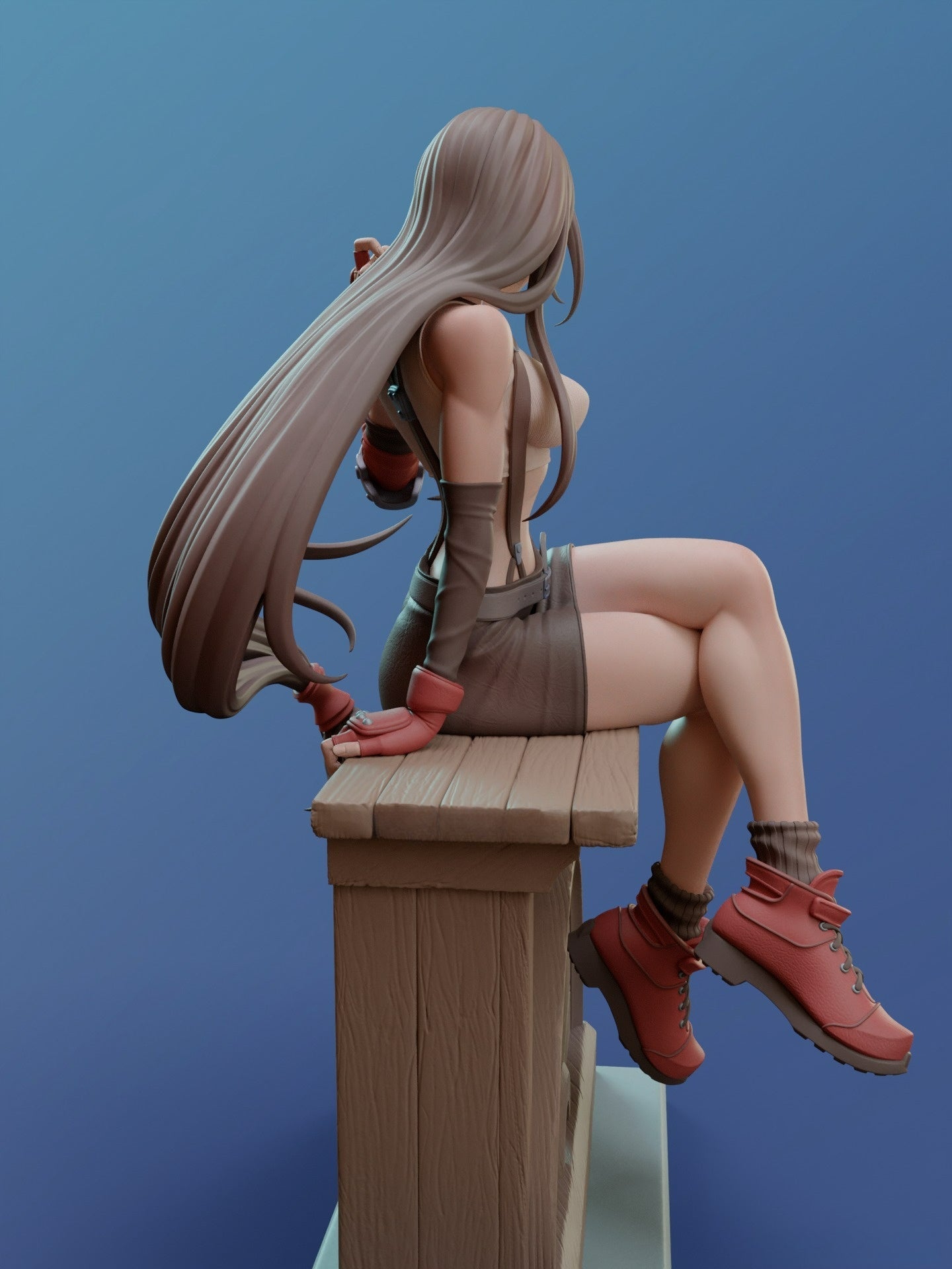 Tifa Lockhart Statue - Final Fantasy - Collectible Garage Kit