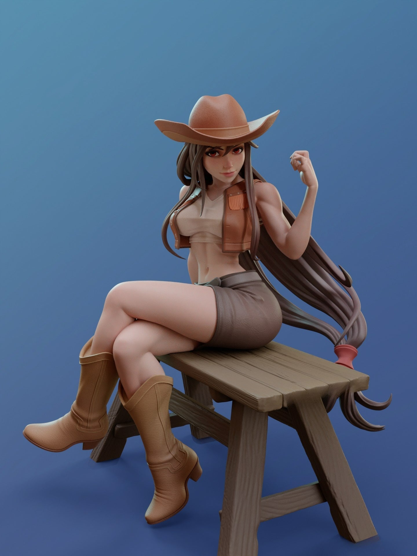 Tifa Lockhart Statue - Final Fantasy - Collectible Garage Kit