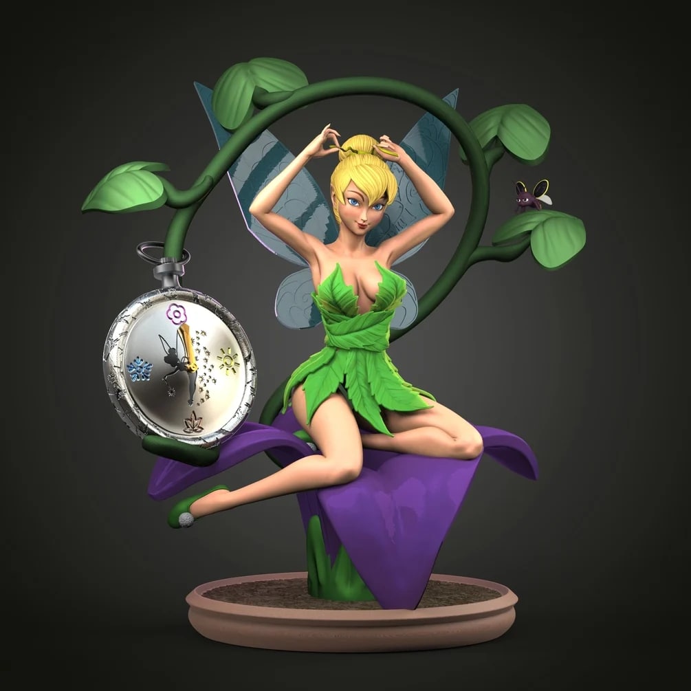 Tinker Bell Statue - Peter Pan - Collectible Garage Kit