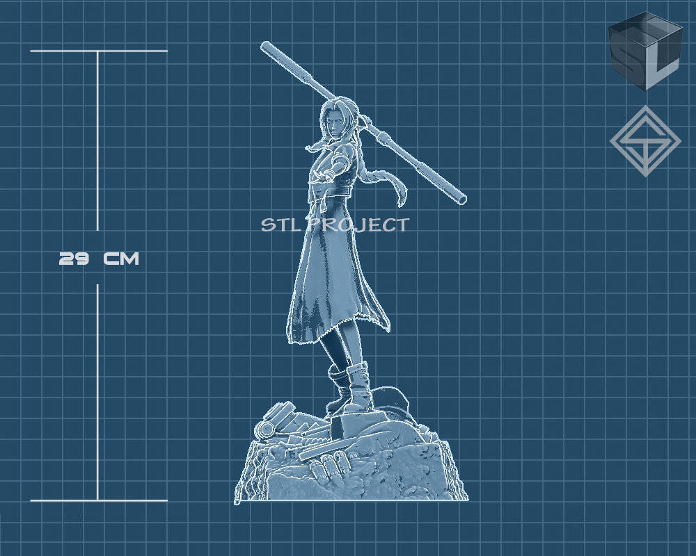 Aerith Statue - Final Fantasy VII - Collectible Garage Kit