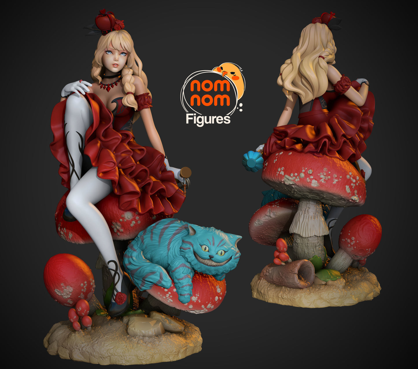 Alice Statue - Alice in Wonderland - Collectible Garage Kit