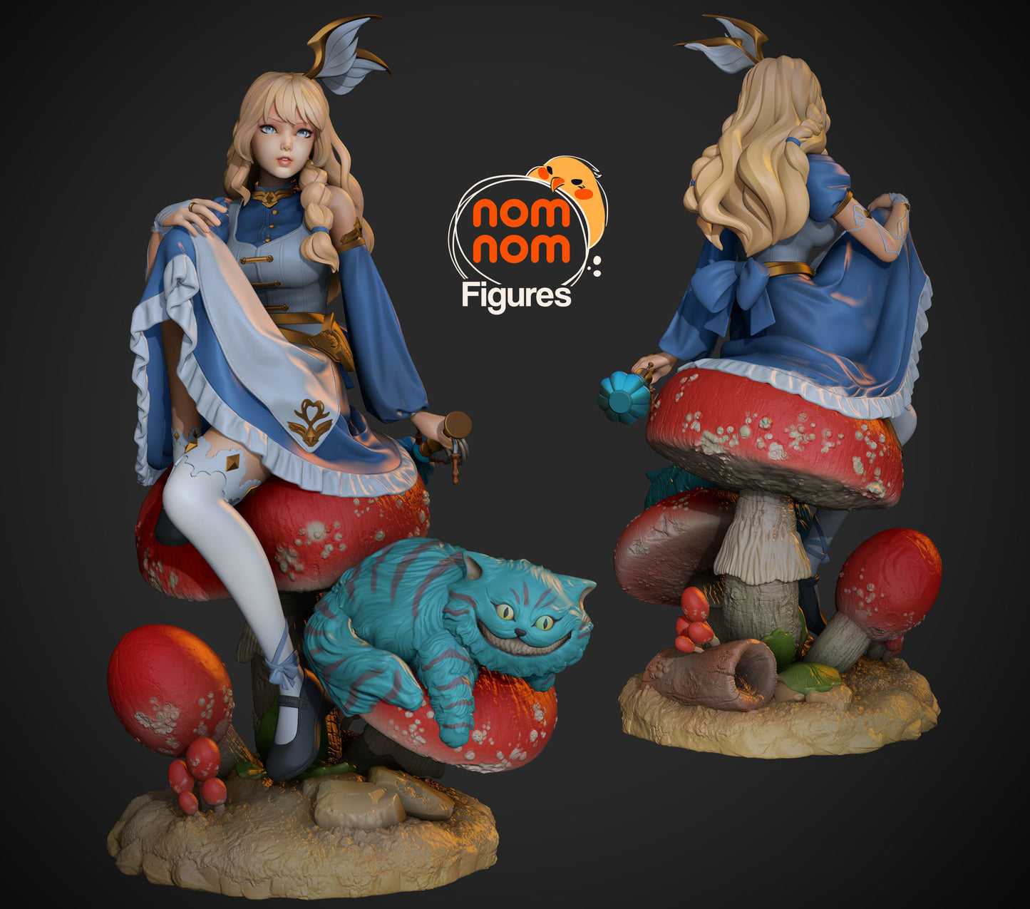 Alice Statue - Alice in Wonderland - Collectible Garage Kit