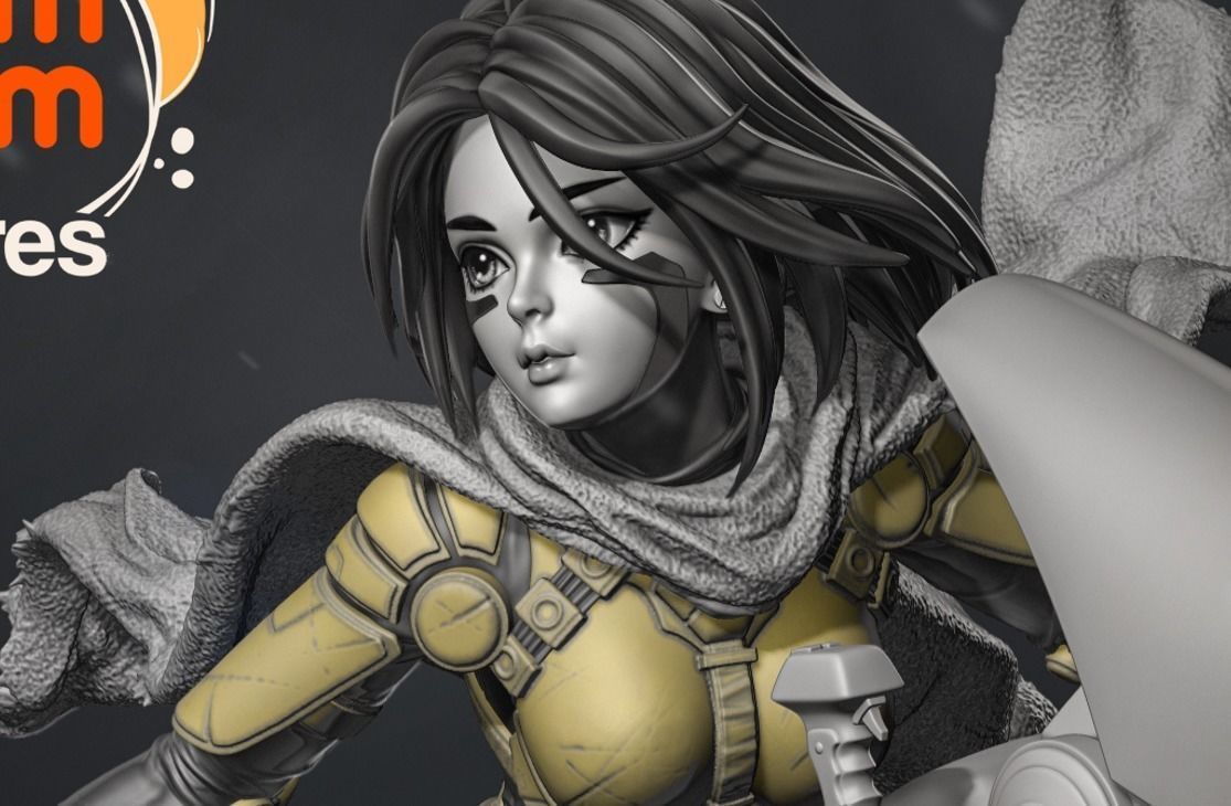 Alita Statue - Alita: Battle Angel - Collectible Garage Kit