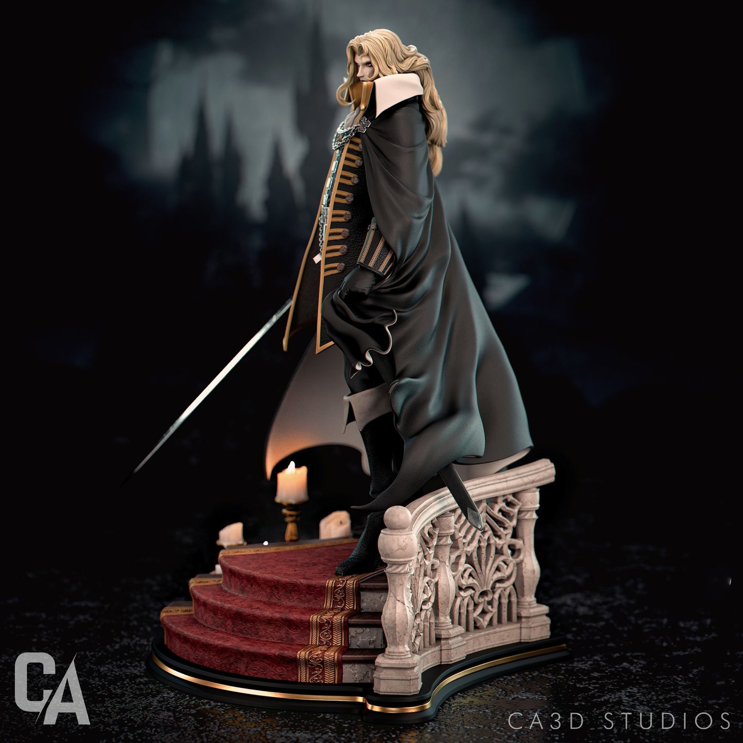 Alucard Statue - Castlevania - Collectible Garage Kit