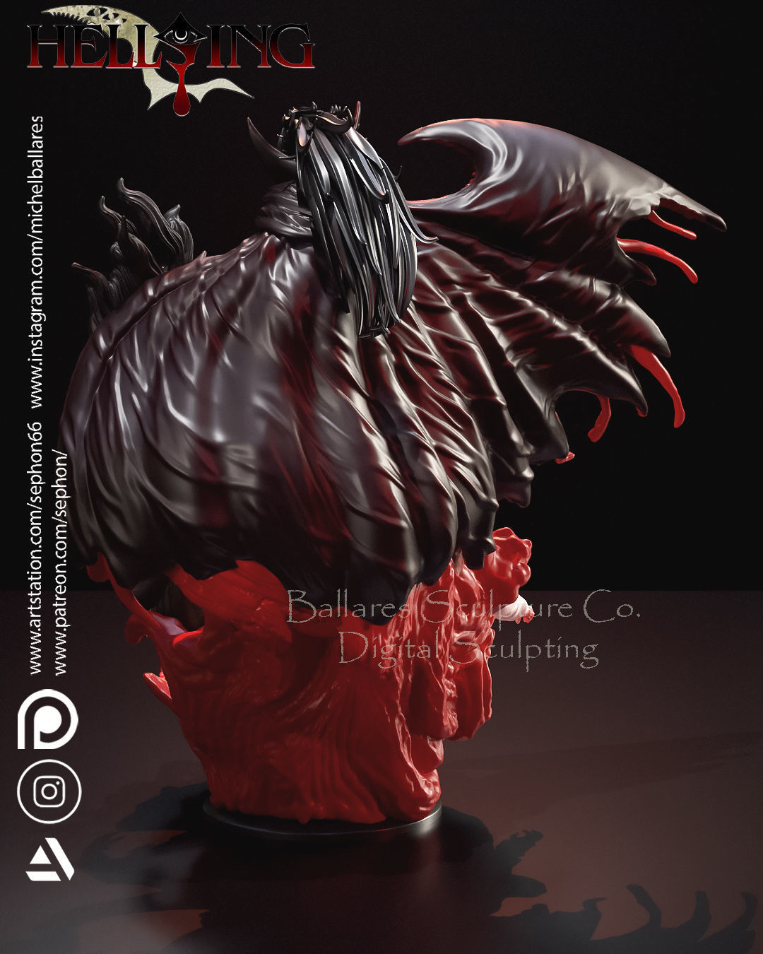 Alucard Statue - Hellsing - Collectible Garage Kit