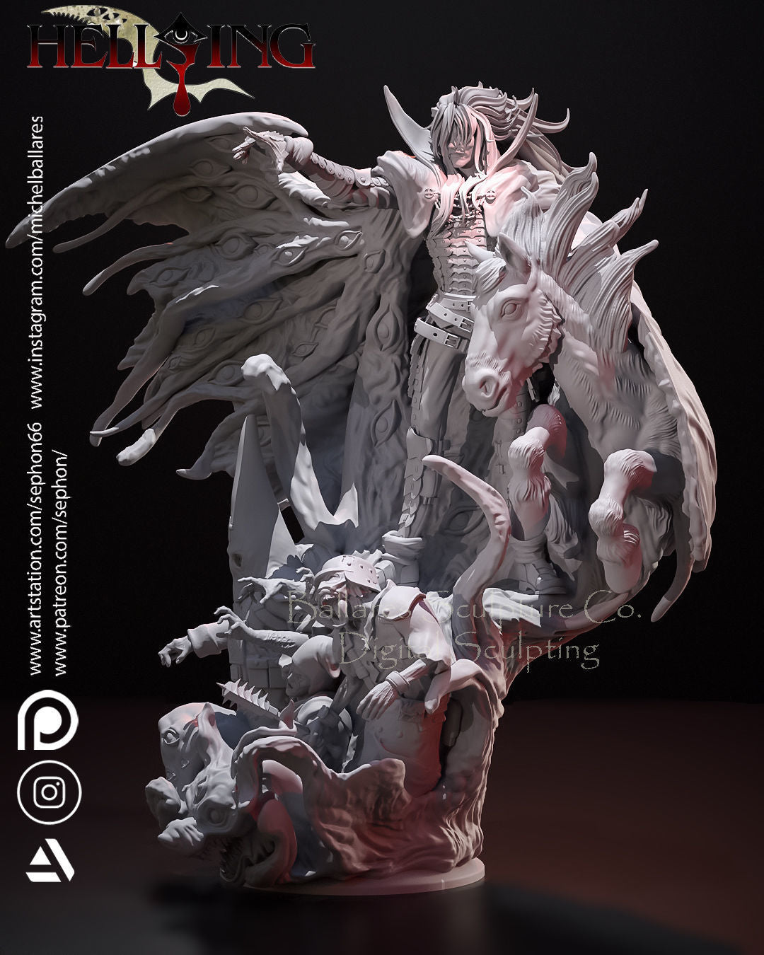 Alucard Statue - Hellsing - Collectible Garage Kit