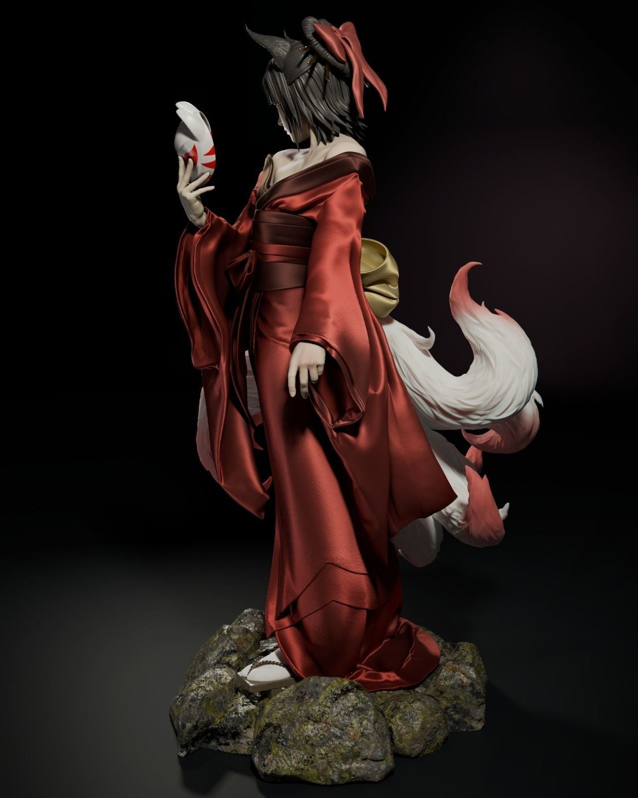 Amaterasu Statue - Collectible Garage Kit