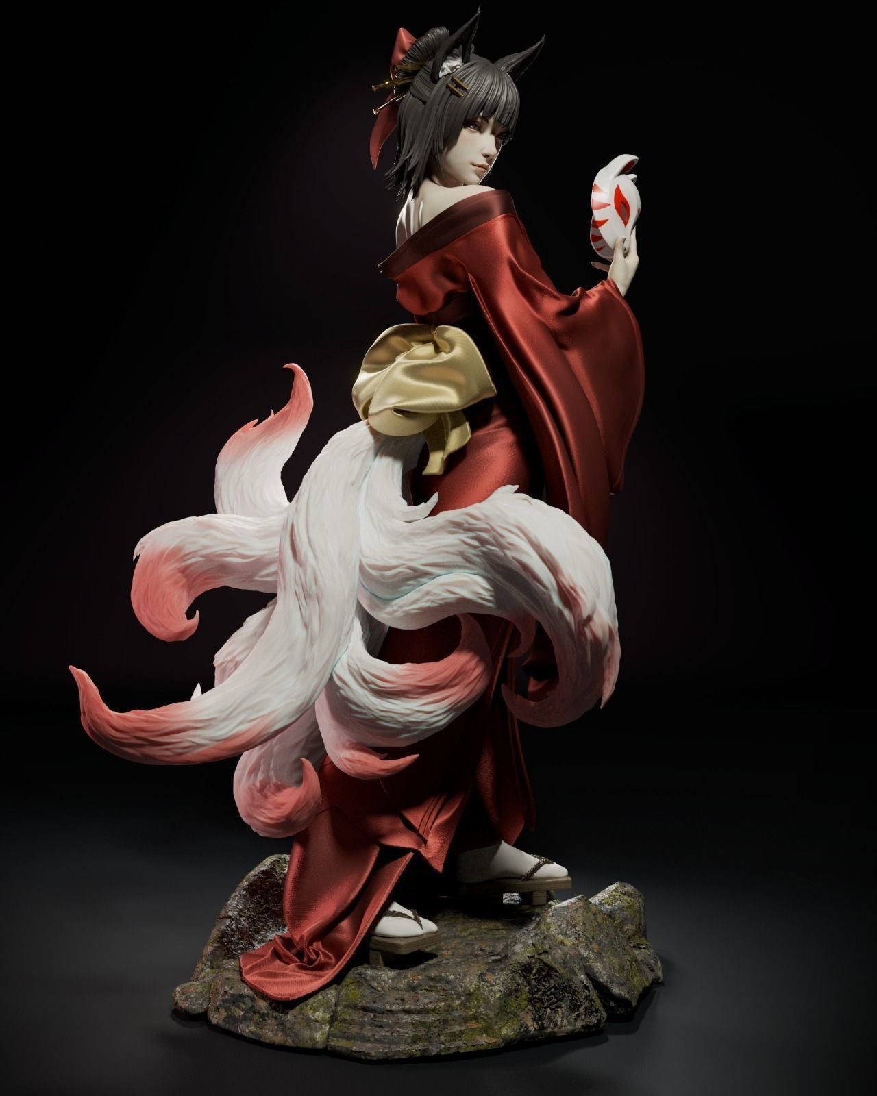 Amaterasu Statue - Collectible Garage Kit